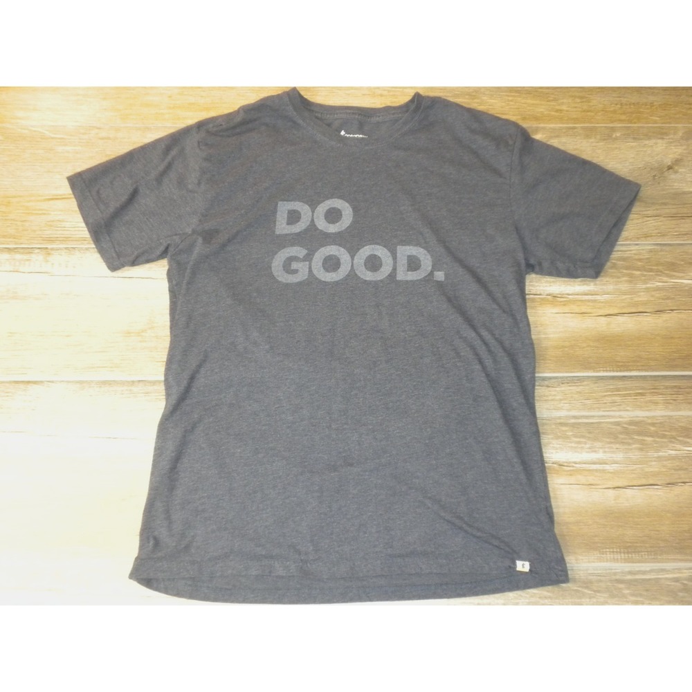 Cotopaxi T-shirt Mens M Blue Do Good Organic Cotton Retro Outdoor Gorpcore Llama